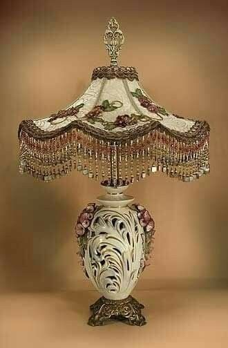 Beaded Lamp Shades, Victorian Table Lamp, Victorian Floor Lamps, Victorian Table Lamps, Victorian Lamp, Antique Table Lamps, Antique Lamp Shades, Victorian Table, Beaded Lamps