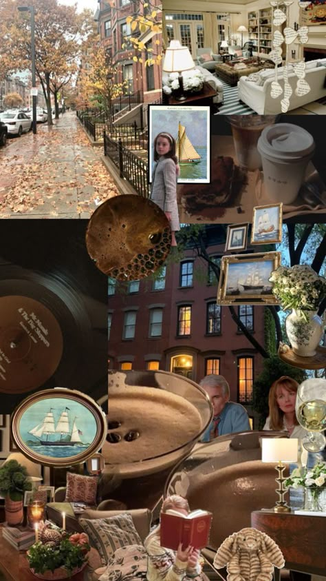 Fall in a Nancy Meyers movie Nyc Autumn, Nancy Meyers Movies, Nancy Meyers, Magazine Collage, Future Apartment, Fall Inspo, Practical Magic, Dream House Interior, Aesthetic Collage