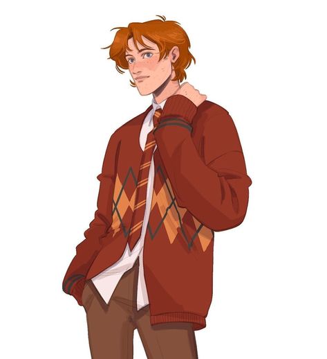 Ron Weasley Fan Art, Ron Weasley Aesthetic, Hp Fanart, Arthur Weasley, Ronald Weasley, Harry Potter Artwork, Golden Trio, Harry Potter Fanfiction, Harry Potter Marauders