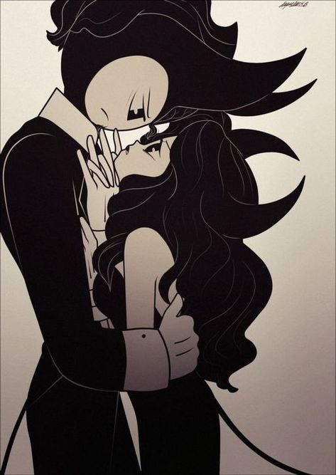 Lilith And Lucifer, Bendy X Alice, Alice Angel, Gothic Wallpaper, Scary Art, Anime Fnaf, Wow Art, Bendy And The Ink Machine, Flash Art