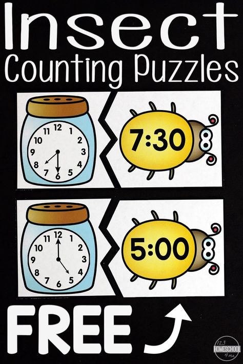 Telling Time Games, Teaching Time, Time Games, Math Time, Grand Kids, Ten Frames, Homeschool Printables, Math Methods, Free Homeschool