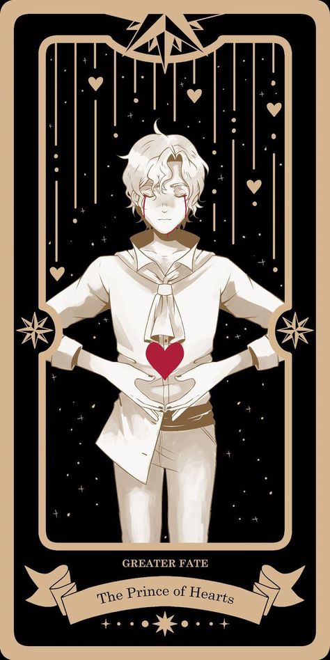 Deck Of Destiny, The Prince Of Hearts, Prince Of Hearts, Caraval Book, Marissa Meyer, Fan Book, Heart Wallpaper, Book Fandoms, The Villain