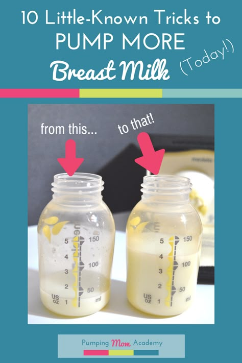 These are the BEST tips for pumping breast milk! Struggling with low supply? Not getting enough milk when pumping? Click to read  10 little-known tricks to pump MORE breast milk from a mom who's spent 3,000 hours pumping! #pumping #breastmilk #breastfeeding #lowsupply #pumpmoremilk #pumpingtips #pumpinghacks #pumpingexclusively Boosting Milk Supply Pumping, Breastmilk Consumption By Age, Best Ways To Increase Milk Supply, Pump To Increase Milk Supply, How To Up Milk Supply Pumping, How Long Should I Pump For Milk Supply, How Much Milk Should I Be Pumping, Pumped Milk Guidelines, Spectra Synergy Gold Settings