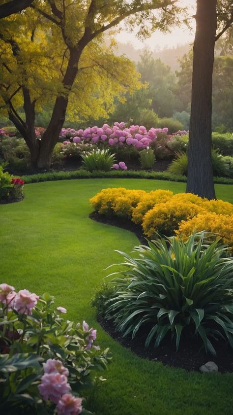 Step into Magic: 15 Aesthetic Garden Ideas You Need to Try - Cheerful Talks Lawn Aesthetic, Aesthetic Garden Ideas, Whimsical Garden Ideas, Painting Backgrounds, 15 Aesthetic, Garden Ideas To Make, Enchanting Aesthetic, Garden Aesthetics, Fairytale Garden