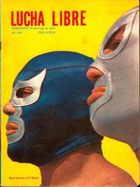 luche libre 17 Mexican Wrestler, Mexican Mask, Wrestling Posters, Blue Demon, Mexican Culture, Mexican Art, Professional Wrestling, Pro Wrestling, Vintage Poster