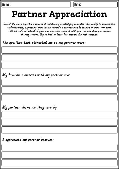 Couples Therapy Exercises Printable Worksheets Couples Worksheets Free Printable, Trust Exercises For Couples, Couple Therapy Activities, Couples Therapy Worksheets Free Printable, Relationship Therapy Worksheets, Couples Therapy Questions, Couples Therapy Worksheets Communication, Couple Worksheets, Relationship Repair Worksheets