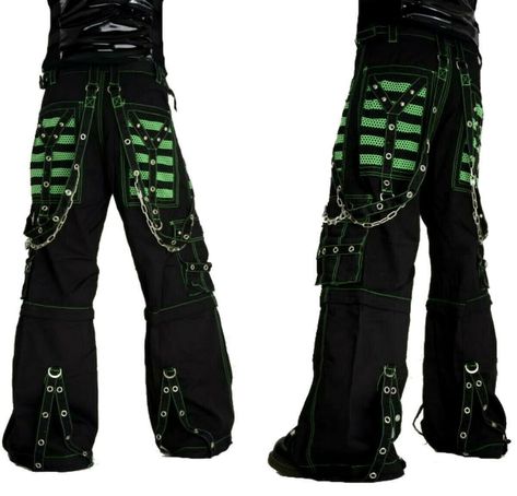 Alien Clothing, Goth Jeans, Outfit Punk, Rave Men, Goth Pants, Rave Pants, Tripp Pants, America Fashion, Pant Trouser