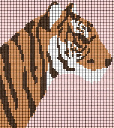 Tiger Alpha Pattern, Alpha Pattern Aesthetic, Alpha Pattern Animals, Animal Alpha Pattern, Pixel Art Templates Pattern, Cat Alpha Pattern, Alpha Patterns Pixel Art, Birthday Card Ideas For Boyfriend, Card Ideas For Boyfriend