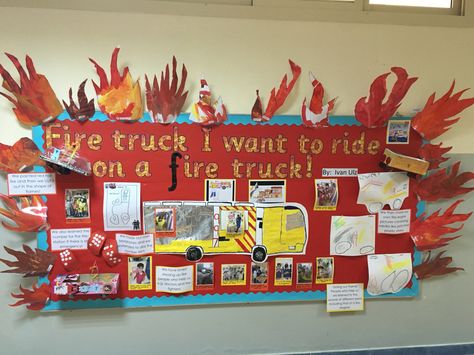 People who help us display! We loved learning about fire fighters and fire engines! People Who Help Us Display, Wishy Washy, School Environment, People Who Help Us, Fire Fighters, Fire Brigade, Community Helpers, Fire Trucks, Primary School