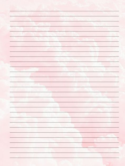 Lined paper printable Pink summer Notebook Lines Background, Lined Paper Printable Free, Pink Notebook Paper, Cute Lined Paper, Pink Lined Paper, Lined Paper Aesthetic, Lined Paper Background, Notebook Paper Printable, Lined Paper Template