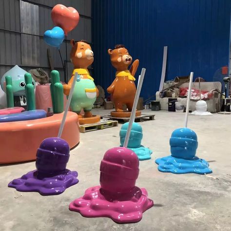 Check out this product on Alibaba App Chinese Factory Resin FRP Mall Ice Cream Candy Shop Lollipop Sculpture Outdoor Statues Modern Home Decor Lollipop Sculpture, Candy Sculpture, Resin Lollipop, Sculpture Outdoor, Y2k Room, Cream Candy, Sculpture Art Clay, Ice Cream Candy, Candy Crafts