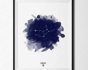 Constellation Capricorn, Aquarius Constellation Tattoo, Virgo Constellation Tattoo, Constellation Wall Art, Constellation Stars, Capricorn Constellation, Aquarius Constellation, Virgo Constellation, Virgo Tattoo