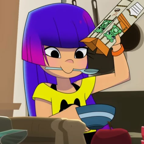 Glitch Techs Miko, Miko Kubota, Glitch Techs, Cartoon Fun, Character Female, Cute Calendar, Nickelodeon Shows, Cartoon Icons, High Five