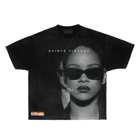 Cute Black Crop Tops, Heavyweight T Shirt, Vintage Tshirts Outfit, Vintage T-shirt, Graphic T-shirts, Rihanna Graphic Tee, Rihanna Vintage, Rihanna Shirt, Luxury T Shirt