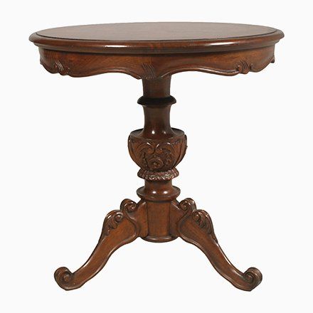 Style: Baroque
Design Period: 1920 to 1949
Country of Manufacture: Italy
Materials: Burl, Walnut
Color: brown
Dimensions: Width: 53, Depth: 53, Height: 53, Diameter: 53 Victorian Coffee Table, 1940s Furniture, Wooden Living Room Furniture, Round Center Table, Wood Cafe, Antique Coffee Tables, Vintage Furniture Design, Victorian Table, Interior Design Mood Board