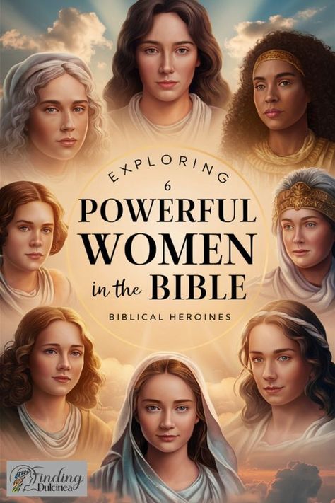 Uncover the inspiring stories of 6 powerful women in the Bible. Learn how their faith and courage shaped biblical history. #BiblicalWomen #WomenOfFaith #BibleStories #SpiritualStrength Women’s Bible Study Activities, Women In The Bible Study, How To Be A Godly Woman, Women Devotional Bible Studies, Beginner Bible Study For Women, Bible Study Lessons For Women, Devotional Ideas For Women, Women Warriors Of God, Ladies Bible Study Ideas