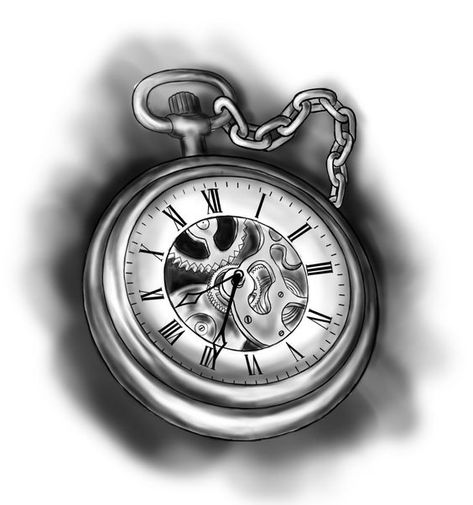 The Art Of Pretty And Classical Pocket Watch Designs - Bored Art Sextant Tattoo, Pocket Watch Drawing, Pocket Watch Tattoo Design, Watch Sketch, Watch Tattoo Design, Pocket Watch Tattoos, Vintage Tattoos, Watch Drawing, Watch Tattoo