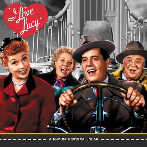 I Love Lucy Products over 700 Items in Stock | LucyStore.com Lucy Poster, I Love Lucy Episodes, William Frawley, Desi Arnaz, Calendar 2019, Love Lucy, I Love Lucy, Black N White Images, Tv Episodes