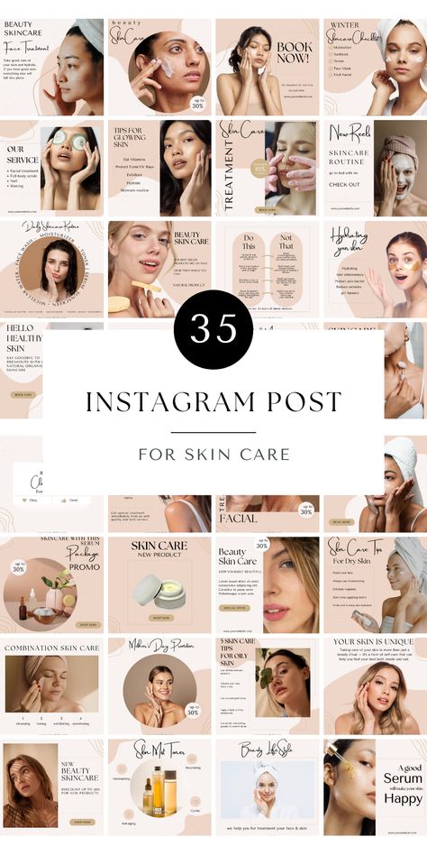 Upgrade your Instagram feed with our selection of stylish, customizable Canva templates for Esthetician Instagram Post! Easily edit and personalize to match your brand or aesthetic, ensuring a visually stunning presence on social media Aesthetician Social Media Posts, Social Media Posting Calendar, Feed Layout, Esthetician Instagram, Quotes Stories, Skincare Instagram, Instagram Feed Layout, Instagram Creator, Skincare Quotes