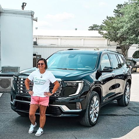 🎉 THE DAY IS FINALLY HERE!!! 🎉 🔑 I picked up my new 2024 GMC Acadia Denali with #supercruise today!!!! Thanks Tommy, you've been great!!!!! If you're in the market for a new car and in the #newbern #northcarolina area, go say hi to Tommy at @trentcadillacbuickgmc they will absolutely treat you right! Other than waiting on the exact vehicle I wanted (y'all know I'm a picky Boujee bish hahaha) it was a smooth process!! Tommy was incredibly helpful while waiting on the vehicle to arrive! All th... 2024 Gmc Hummer Ev Suv, Gmc Acadia 2024, Gmc Acadia Blacked Out, 2024 Gmc Denali Ultimate, 2021 Chevy Tahoe Premier, Acadia Denali, New Bern, Small Suv, I Pick