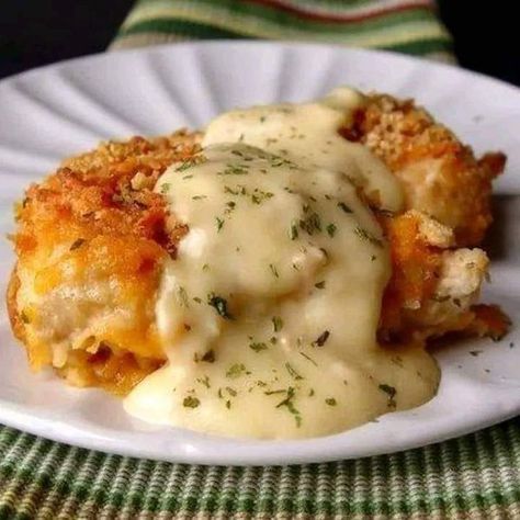 Crispy Cheddar Chicken, Cheddar Chicken, Breast Recipe, Baked Chicken Breast, S'mores, Think Food, Crispy Chicken, Main Dish Recipes, Chicken Recipe