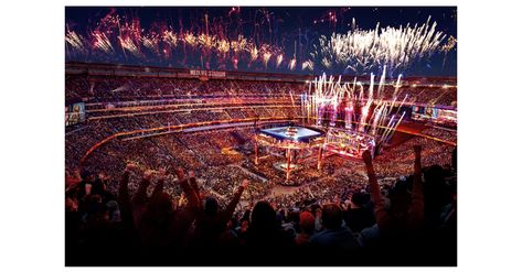 WrestleMania® Generates $165 Million for New York/New Jersey Region Wrestling Aesthetic, Puerto Rican Music, Wrestlemania 29, Wwe Wrestlemania, Wwe Royal Rumble, Metlife Stadium, Wrestling Wwe, Dwayne The Rock, Royal Rumble