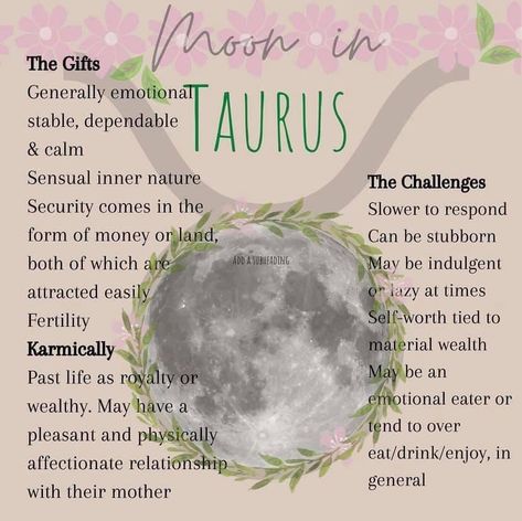 Taurus Moon Aesthetic, Psychology Astrology, Victoria Johnson, Moon Core, Moon Sign Astrology, Libra Rising, My Moon Sign, Virgo Star Sign, Astrology Meaning