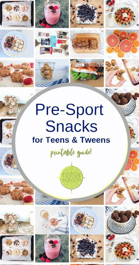 Pre-Sport Snacks for Tweens and Teens - Hälsa Nutrition Healthy Sport Snacks, Volleyball Snacks, Tournament Food, Basketball Snacks, Protein Snacks For Kids, Snacks For Teens, Sport Snacks, Soccer Snacks, Athletes Diet