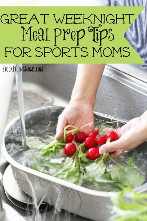 Meal Prep For Sports Moms, Sports Night Dinners, Weeknight Meal Prep, Meal Prep Tips, Freezer Meal Planning, Soccer Season, Weekend Dinner, Sports Food, Dinner Prep