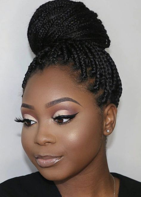 Makeup for black women Make Up For African Women, Formal Makeup Looks Black Women, Natural Makeup Looks For Black Women Over 50, Natural Eye Makeup For Black Women, African American Makeup Looks, Wedding Guest Makeup Black Women, Make Up Looks For Black Women, Bridesmaid Makeup Black Women, Nude Glam Makeup Black Women