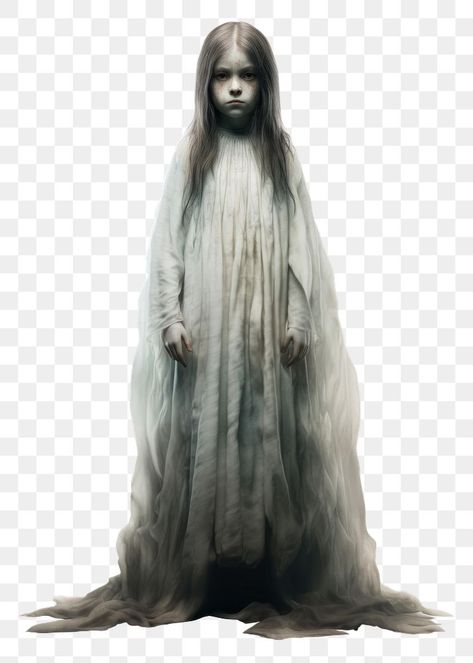 Horror Ghost Photos, Ghost Scary Horror, Ghost Png For Editing, White Lady Ghost Scary, Scary Woman, Ghost Portrait, Scary Monster, Horror T-shirt With Sublimation Print For Halloween, Scary Monsters