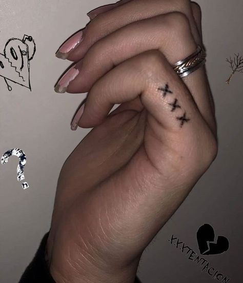 Stick N Poke Ideas, Stick And Poke Ideas, Stick And Pokes, Stick Tattoo, Stick Poke Tattoo, Stick Poke, Finger Tattoo For Women, Finger Tats, Handpoke Tattoo