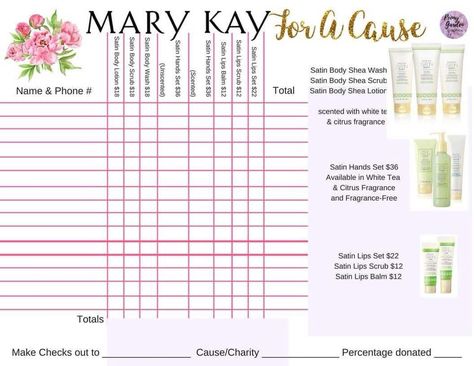 Mary Kay Fundraiser Ideas, Mary Kay Fundraiser, Mary Kay Flyers, Mary Kay Opportunity, Party Points, Mary Kay Gifts, Mary Kay Satin Hands, Sales Ideas, Mary Kay Marketing