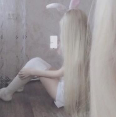 Long Blonde, A Bunny, Long Blonde Hair, Bunny Ears, Blonde Hair, We Heart It, Blonde, Lost, Mirror