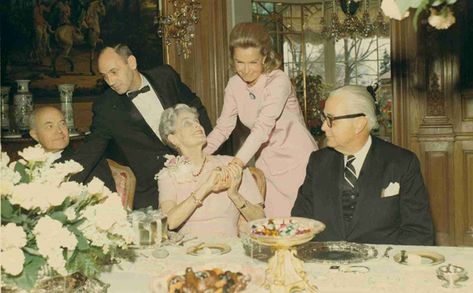 My Move to Mar-a-Lago, Part II | New York Social Diary Marjorie Post, Dina Merrill, Hillwood Estate, American Mansions, James Mcneill Whistler, Elegant Interior Design, Leather Wall, American Princess, Gilded Age