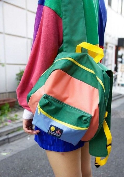 Backpack Project, Bags For Teens, Cute Backpacks, Eclectic Fashion, J Fashion, Doja Cat, Cute Bags, Mode Vintage, Looks Style