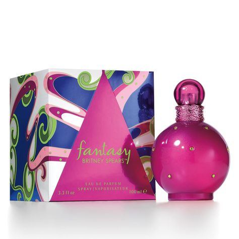 Britney Spears Women's Perfume, Fantasy, Eau De Parfum EDP Spray for Women, 3.3 Fl Oz Britney Spears Fantasy Perfume, Britney Spears Perfume, Spears Fantasy, Fantasy Perfume, Britney Spears Fantasy, Perfume Floral, Pink Bottle, Celebrity Perfume, Luxury Fragrance