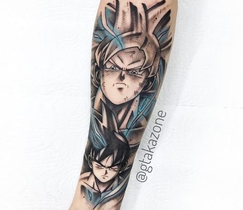 Tattoo photo - Goku ultra instinct tattoo by Gustavo Takazone Goku Ultra Instinct Tattoo, Ultra Instinct Tattoo, Dragonball Tattoo Ideas, Instinct Tattoo, Majin Tattoo, Dbz Tattoo, Tato Flash, Colored Tattoo, Mangas Tattoo