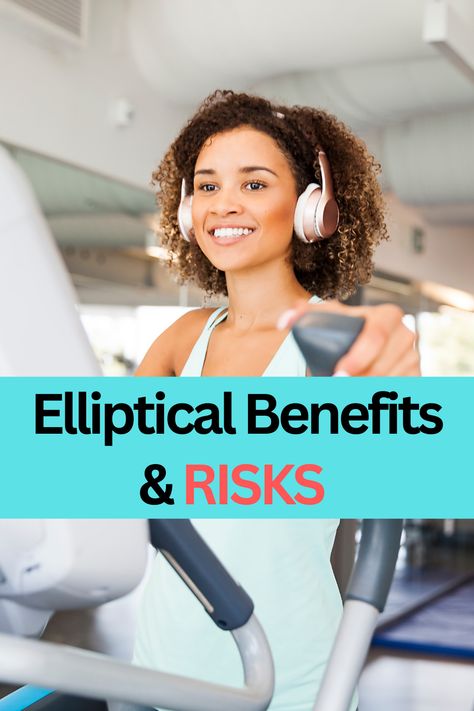 If you crave a beautifully shaped before and after body, you need to start using an elliptical trainer. These are the most important benefits and risks you need to be aware of. Elliptical Before And After, Eliptical 30 Day Challenge Beginner, Elliptical Benefits, Gym Routines, Workout Benefits, Elliptical Cross Trainer, Elliptical Trainers, Functional Workouts, Elliptical Workout