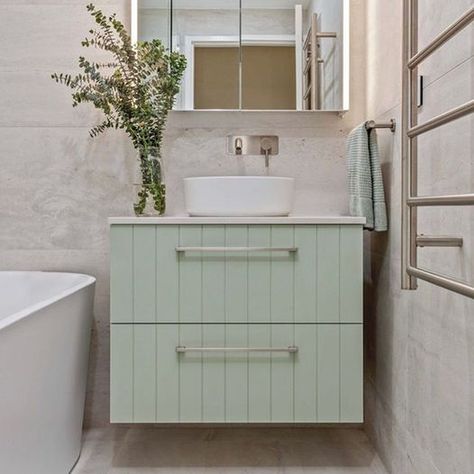 Timberline Mint Green Bathrooms, Aqua Mint, Pastel Mint, Modern Glam, Green Bathroom, Pastel Green, Fixer Upper, Bathroom Inspiration, Single Vanity