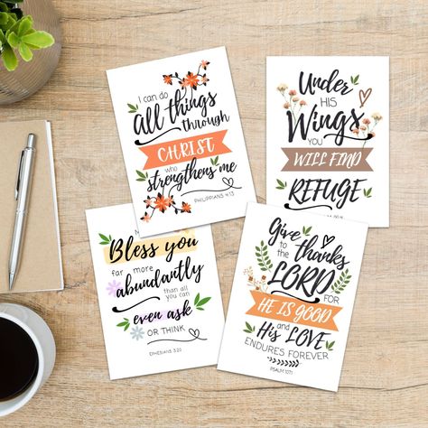 Christian Birthday Cards, Encouragement Notes, Hymn Print, Christian Birthday, Verse Cards, Printable Scripture, Bible Verse Coloring, Bible Verse Cards, Christian Journaling