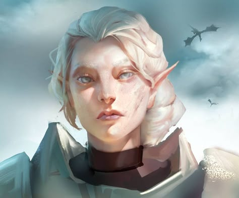 Skyrim Snow Elf, Skyrim Elf, Snow Elf, Moon Elf, Dnd Elves, Elder Scrolls Art, Elves Fantasy, Forest Elf, Elf Art