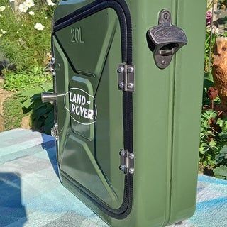 How to Make a Mini Bar From Jerry Can : 10 Steps (with Pictures) - Instructables Diy Jerry Can Mini Bar, Metal Gift Ideas, Jerry Can Ideas, Custom Steel Furniture, Travel Bar Set, Picnic Bar, Making Shelves, Jerry Can Mini Bar, Car Part Art