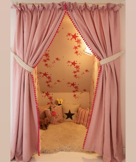 Wall Curtains, Kids Bedroom Inspiration, Nursery Room Inspiration, Kid Rooms, Big Girl Rooms, Kids Interior, Kids Bedrooms, Baby Bedroom, Kids Room Design