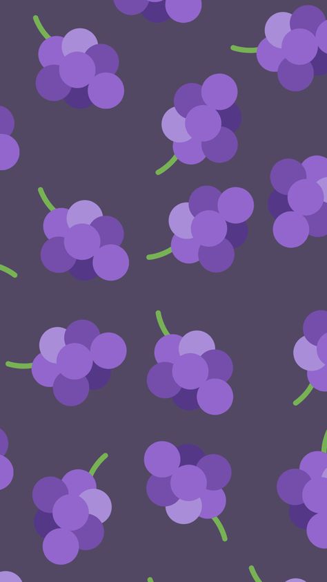 Grapes Aesthetic Wallpaper, Nowruz Crafts, Grape Wallpaper, Grape Drawing, Fruit Background, Seamless Wallpaper, Fruit Wallpaper, Drawing Wallpaper, Free Iphone Wallpaper