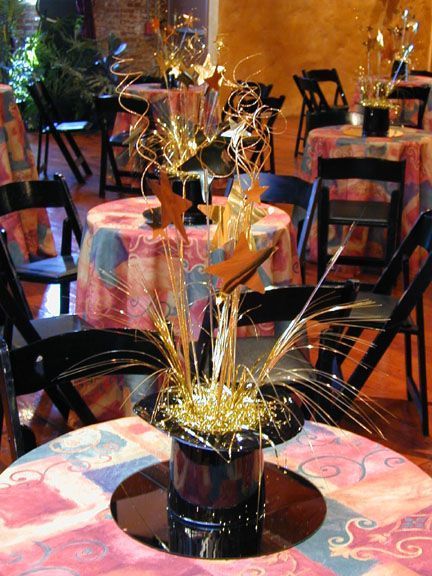 50+ Cheap and Easy New Years Eve Centerpiece Ideas To Make | HubPages Top Hat Centerpieces Table Decorations, New Years Centerpiece Ideas Diy, New Year’s Eve Centerpiece, New Years Centerpiece Ideas, New Years Eve Centerpiece, New Years Eve Centerpieces, Top Hat Centerpieces, New Years Eve Party Ideas Decorations, New Year Table