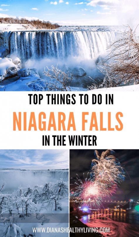 Niagara Falls Winter, Niagara Falls Trip, Winter Light Festival, Visiting Niagara Falls, Niagara Falls New York, Clifton Hill, Canada Vacation, Niagara Falls Ontario, Niagara Falls Canada