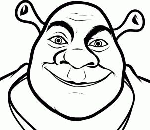 how to draw shrek easy step 8 Shrek Face, Shrek Characters, Shrek Drawing, Shrek Character, Face Coloring, Drawing Steps, Cartoon Drawing Tutorial, Animal Rabbit, Drawing Template