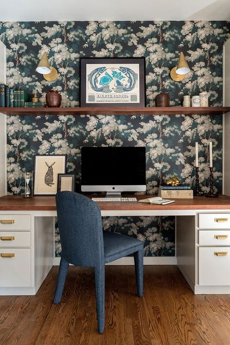 Home Office With Built Ins, Seattle Interior Design, Homework Station, English Interior, New England Homes, Bespoke Interiors, Built In Desk, Back To Work, Dream Decor