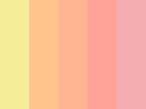 Feminine Color Palette, Yellow Aesthetic Pastel, Warm Color Schemes, Orange Color Palettes, Cool Color Palette, Gold Color Palettes, Color Palette Yellow, Warm Colours, Warm Colour Palette